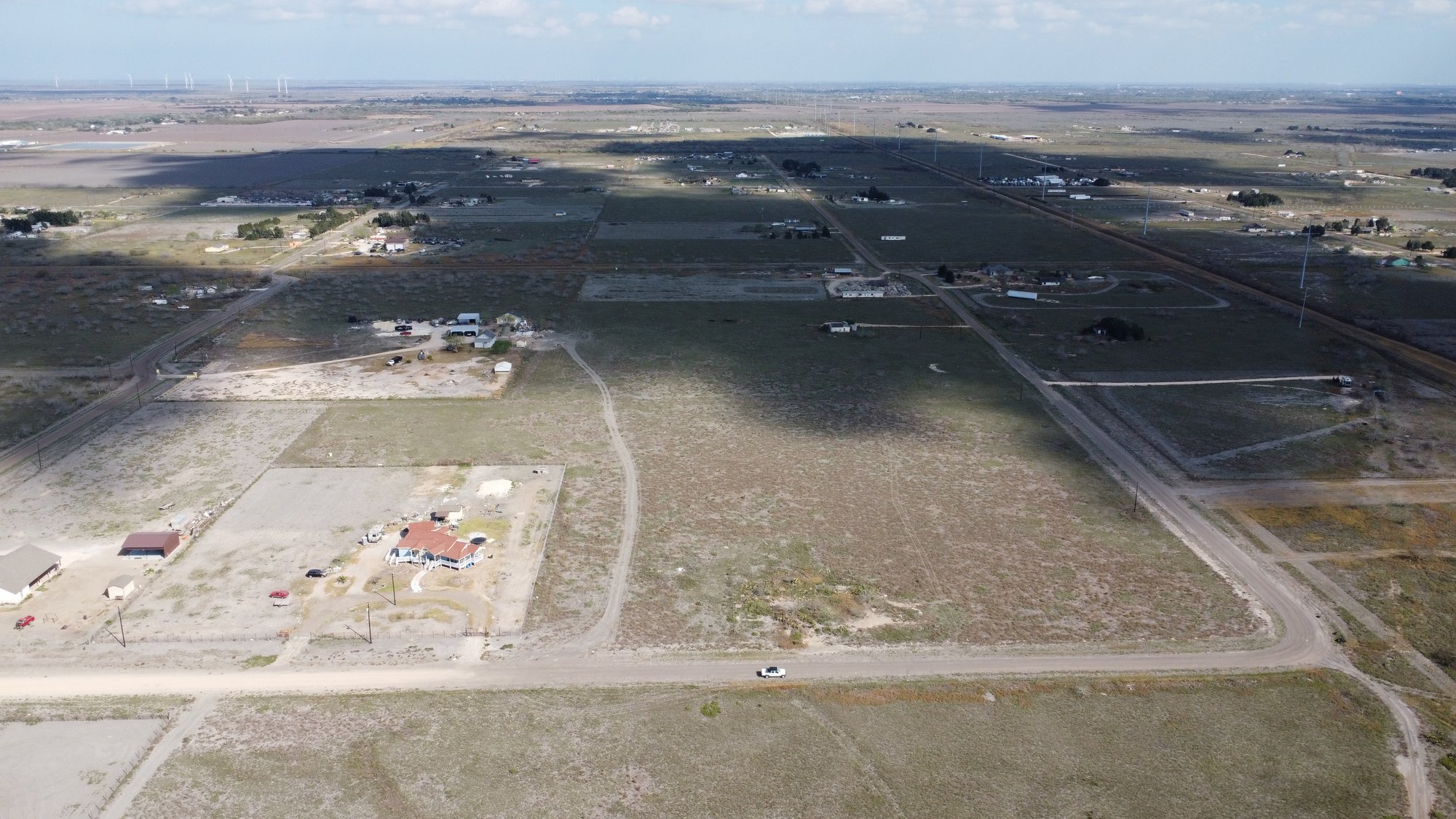 Aerial tract view