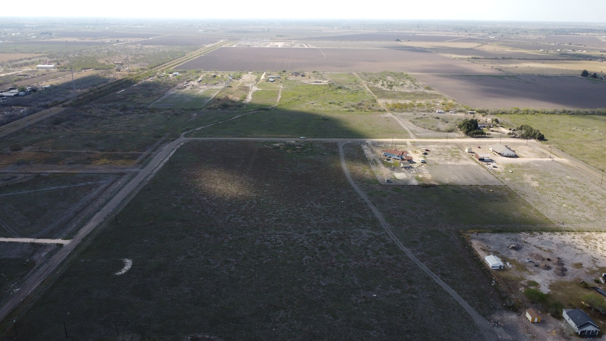 Aerial field detail